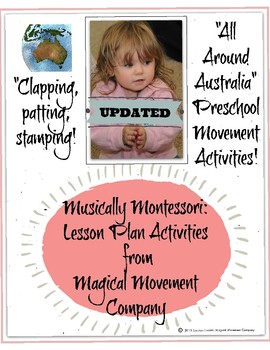 Preview of Musically Montessori: REVISED, "All Around Australia" Movement Activities