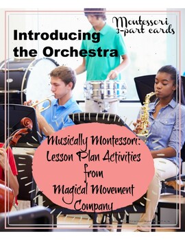 Preview of Musically Montessori: Introducing the Orchestra 3-Part Cards