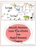 Musically Montessori: Is It High Or Is It Low? First Pitch Lesson