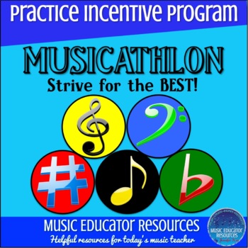 Preview of Musicathlon Practice Incentive Program | A Music Olympic Inspired Program