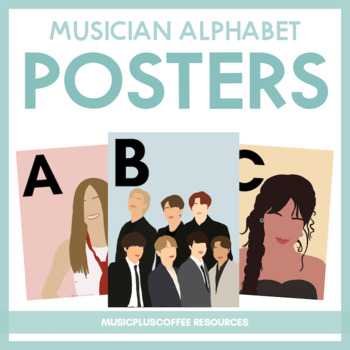 Preview of Musician Alphabet | Posters