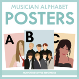 Musician Alphabet | Posters