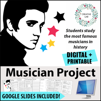 Preview of Musician Research Project - PBL