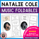 Musician Worksheets Natalie Cole - Listening and Research 