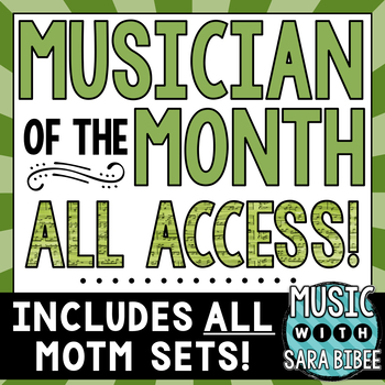 Preview of Musician of the Month: ALL ACCESS BUNDLE