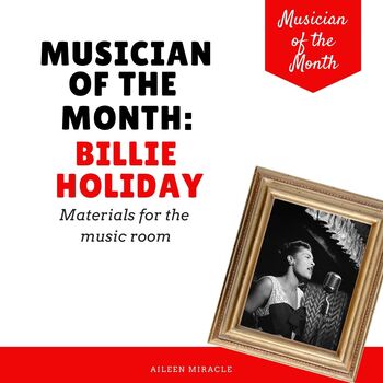 Preview of Musician of the Month: Billie Holiday