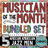 Musician of the Month: Bundle - African American Jazz Men