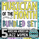 Musician of the Month: Bundle - African American Jazz Women
