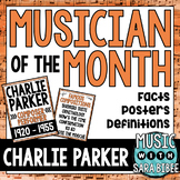 Musician of the Month: Charlie Parker Bulletin Board Pack