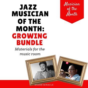 Preview of Jazz Musician of the Month Bundle