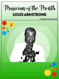 Musician of the Month: Louis Armstrong - 3rd, 4th and 5th Grade