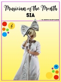 Musician of the Month: Sia - 3rd, 4th and 5th Grade