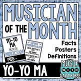 Musician of the Month: Yo-Yo Ma Bulletin Board Pack