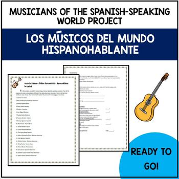 Preview of Musicians of the Spanish Speaking World Hispanic Latino Musicians