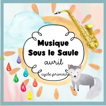 Preview of Musique Primaire avril FRENCH 12 lessons, booklets, and materials JAZZ