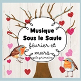 Musique Primaire février et mars FRENCH 21 lessons with Ca
