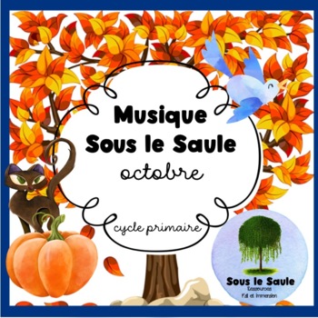 Preview of Musique Primaire octobre FRENCH 12 lessons, booklets, and materials