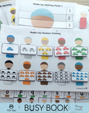 Muslim Boy Busy Book, Phonics, Colours, Shapes, Numbers, M