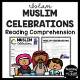 Muslim Celebrations Reading Comprehension Worksheet Islam