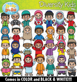 Muslim Kids Clipart Set {Zip-A-Dee-Doo-Dah Designs}