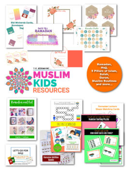 Preview of Muslim Kids Resources - Ramadan and Hajj Bundle