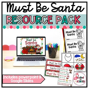 Preview of Must Be Santa | Retelling Cards | Christmas Songs