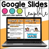Must Do May Do | Google Slides Template