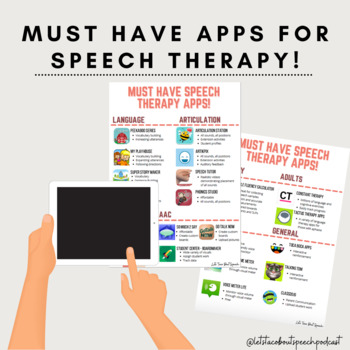 Preview of Must Have Speech Therapy Apps List