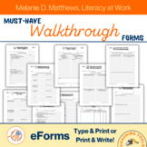 Must-Have Walkthrough Forms
