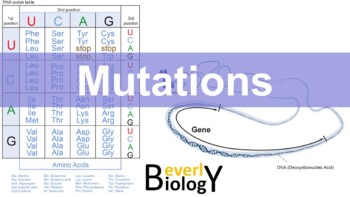 Preview of Mutations PowerPoint (with 2 free handouts)