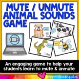 Mute / Unmute Animal Sounds Game for Virtual Meetings on Z