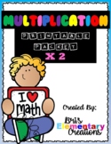 Mutiplication Printables Two's Facts