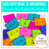 Mutliplying and Dividing Fraction Task Cards