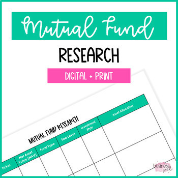 Preview of Mutual Fund Research Activity