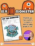 My 100 Monster (100th Day Math Activity)