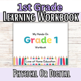 My 1st Grade Workbook: Reuse over and over!