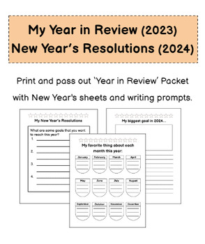 Preview of My 2023 Year in Review - My 2024 New Year's Goals