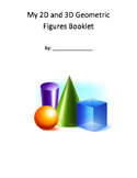 My 2D and 3D Geometric Figures Booklet