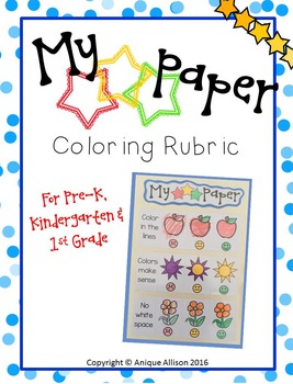 FREE} Primary Writing Journal Paper with Picture Rubric for