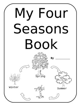 My 4 Seasons Book by Panda Money | Teachers Pay Teachers