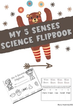 Preview of My 5 Senses Flipbook Activity (Science)
