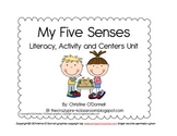My 5 Senses Literacy Unit: Common Core, vocabulary + more
