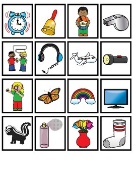 My 5 Senses Picture Sorting Center by Bilingual Teacher World | TpT