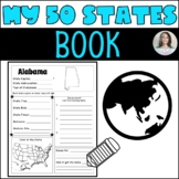 My 50 States Book - Fill-in Forms for each State