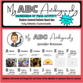 My ABC Autobiography - Beginning of Year Activity (Digital