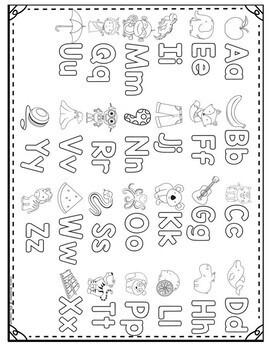 My ABC Coloring Book- ♥♥ FREEBIE ♥♥ by ESL Classroom | TpT
