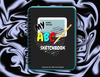 Preview of My ABC Interactive Sketchbook - Remote or In-Person Instruction