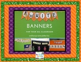 My ASL Classroom Banners
