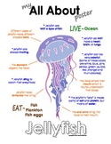 My All About Jellyfish Book - Ocean Animal Unit Study