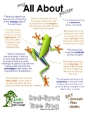 My All About Red-Eyed Tree Frog Book / Workbook - (Tropica